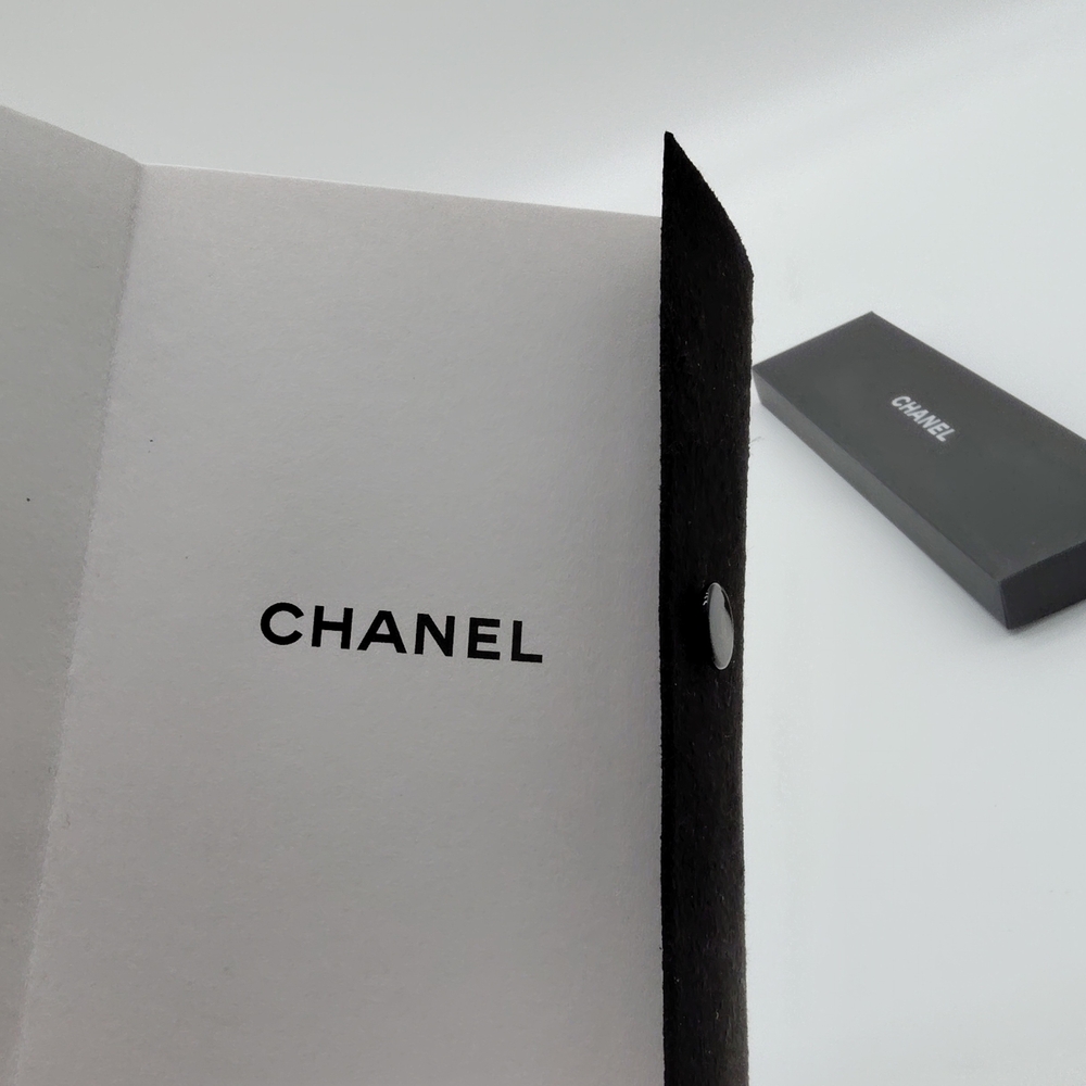 CHANEL Japan Exclusive Stationery Desk Set Notebook Pencils Ruler Boxes NIB - Picture 5 of 8
